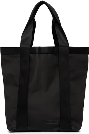 Ganni Large recycled tote bag