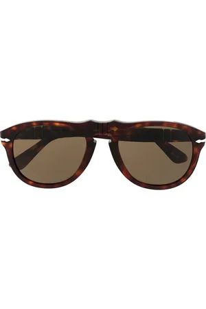 Persol Tortoiseshell pilot sunglasses