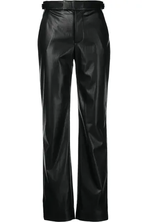 RTA Maren faux-leather trousers