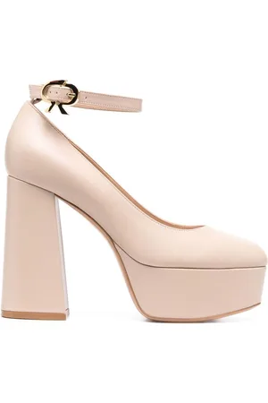Gianvito Rossi Manila 120mm leather platform pumps