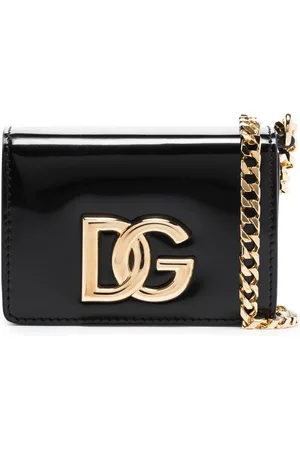 Dolce & Gabbana Micro DG-logo leather crossbody bag