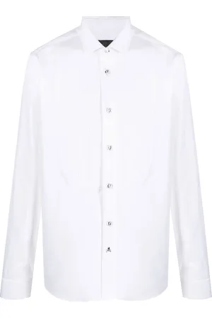 Philipp Plein Pleated-panel detail shirt