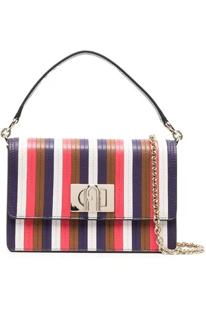 Furla 1927 stripe-detail bag