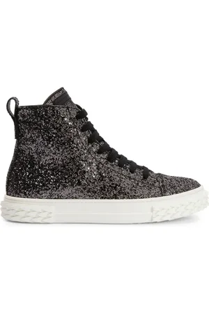 Giuseppe Zanotti Eco-Blabber glitter high-top sneakers
