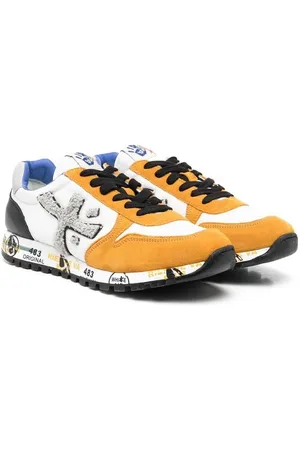 Premiata TEEN colour-block low-top sneakers