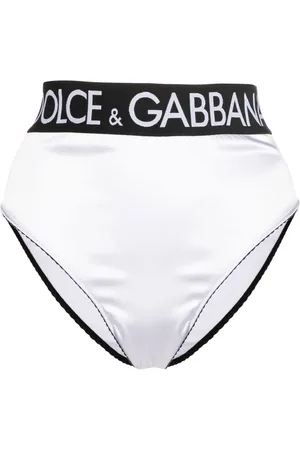 Dolce & Gabbana Logo-waistband satin briefs