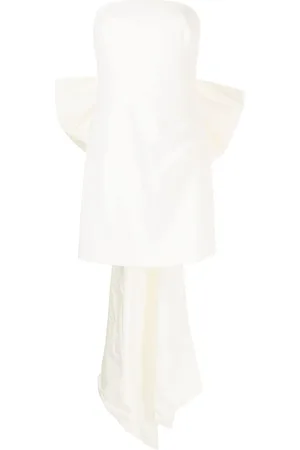 Rebecca Vallance Daphne bow-detail mini dress