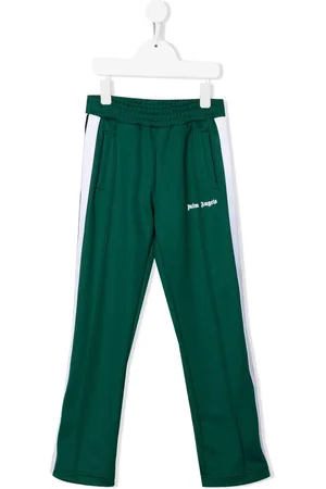 Palm Angels Side-stripe logo track pants