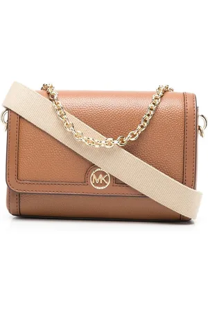 MICHAEL Michael Kors Small Kendall Crystal-embellished Leather