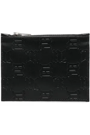 MISBHV Embossed Wallet - Black