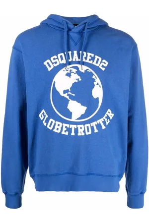 Dsquared2 Globetrotter logo-print hoodie