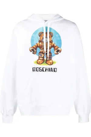 Moschino Logo-print detail hoodie