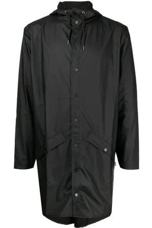 Rains Zip-up hooded jacket