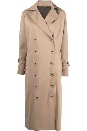 Totême Double-breasted mid-length coat