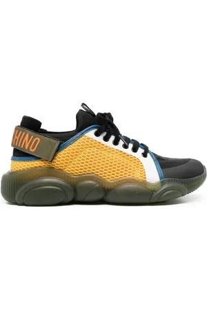 Moschino Colour-block lace-up sneakers