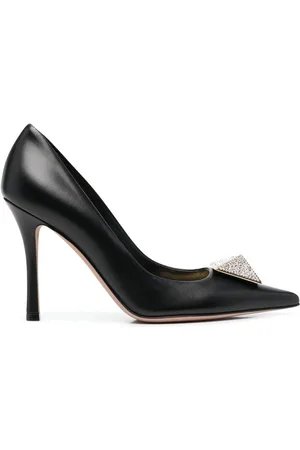 VALENTINO GARAVANI One Stud 100mm crystal-embellished pumps
