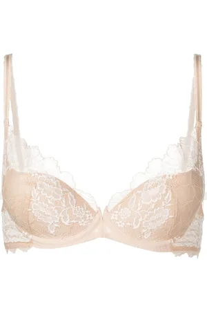 Wacoal Taupe Lace Full-Coverage Bra 855186-909-38DDD