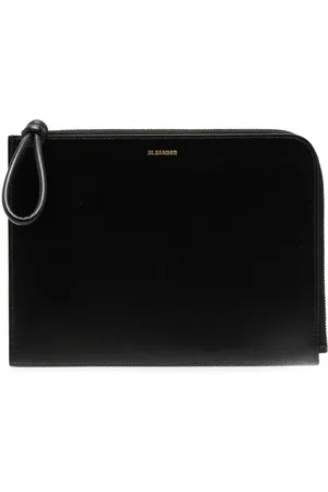 Jil Sander Logo-print clutch bag