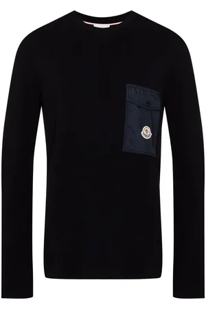 Moncler Logo-patch ribbed jumper