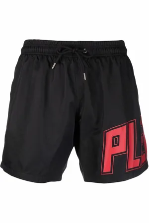 Philipp Plein Logo-print swim shorts