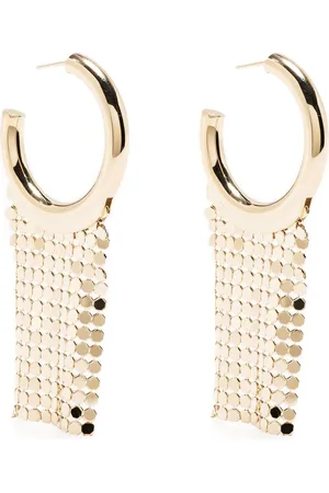 Paco rabanne Pixel hoop earrings