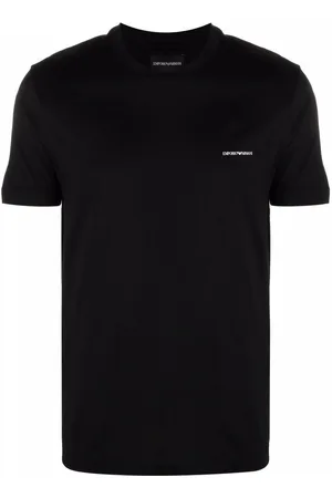 Emporio Armani Logo-print crew neck T-shirt