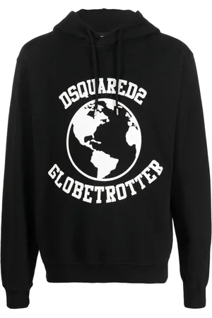 Dsquared2 Globetrotter logo-print hoodie