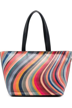 Paul Smith Swirl striped pattern bag