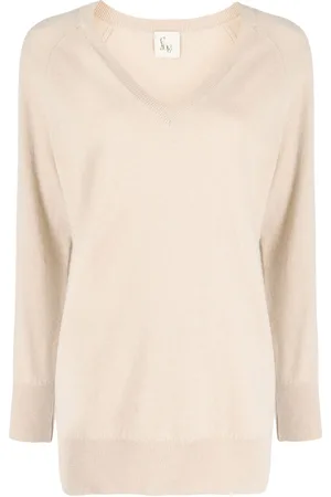 Paula V-neck cashmere jumper