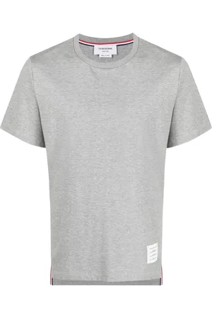 Thom Browne Logo-patch short-sleeved T-shirt