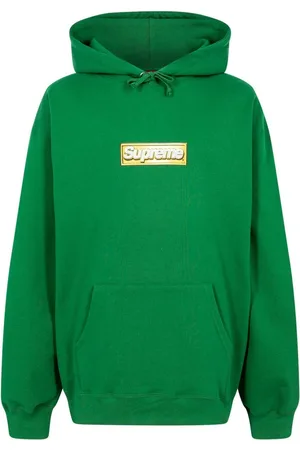 Supreme Bling Box Logo drawstring hoodie