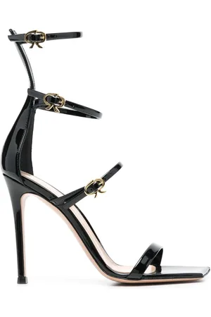 Gianvito Rossi Ribbon Uptown 105mm leather sandals