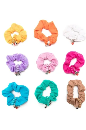 AMIR SLAMA Lucky charm hair scrunchie