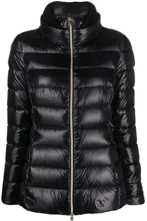 HERNO Zip-up padded short jacket