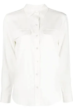 Paula Long-sleeve silk shirt