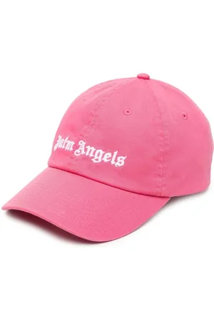 Palm Angels Logo-embroidered cotton cap