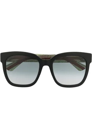 Gucci Square-frame gradient sunglasses