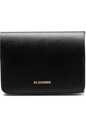 Jil Sander Engraved-logo leather wallet