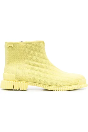 Camper Ribbed-knit ankle boots
