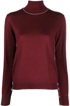 Maison Margiela Work-In-Progress high-neck jumper