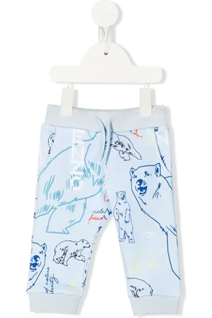 Kenzo Logo-print knitted track pants
