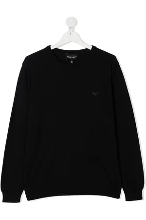 Emporio Armani Embroidered logo jumper