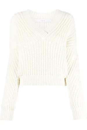 IRO Chunky-knit V-neck jumper