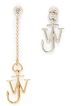 J.W.Anderson Asymmetric Anchor-motif earrings