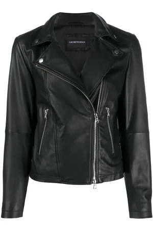 Emporio Armani Zipped biker jacket
