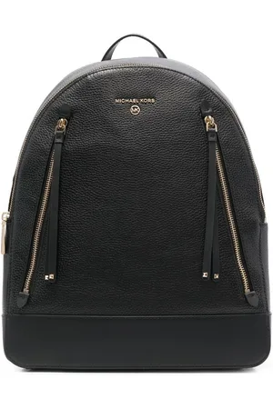 Michael Kors Black Leather Backpack