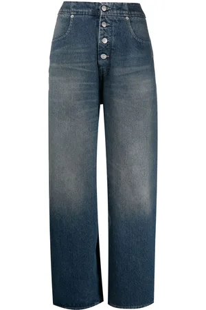 Maison Margiela Stonewashed straight-leg jeans