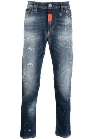 Philipp Plein Straight-leg denim jeans