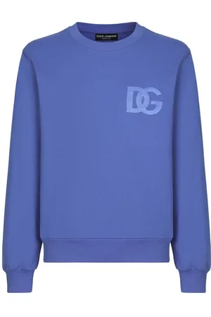 Dolce & Gabbana DG embroidered-logo cotton sweatshirt