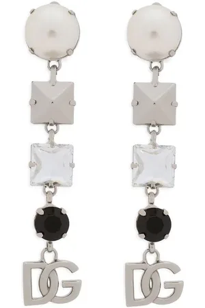 Dolce & Gabbana Logo pendant earrings